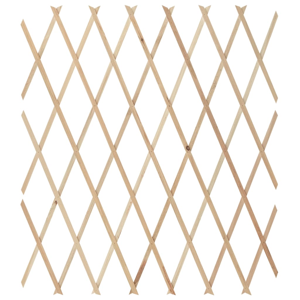Trellis Fences 5 pcs. Solid Fir Wood |  Trellis Fences