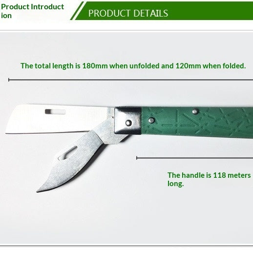Grafting Knife | Folding Grafting Knife Tool | Fruit Tree Grafting Tool