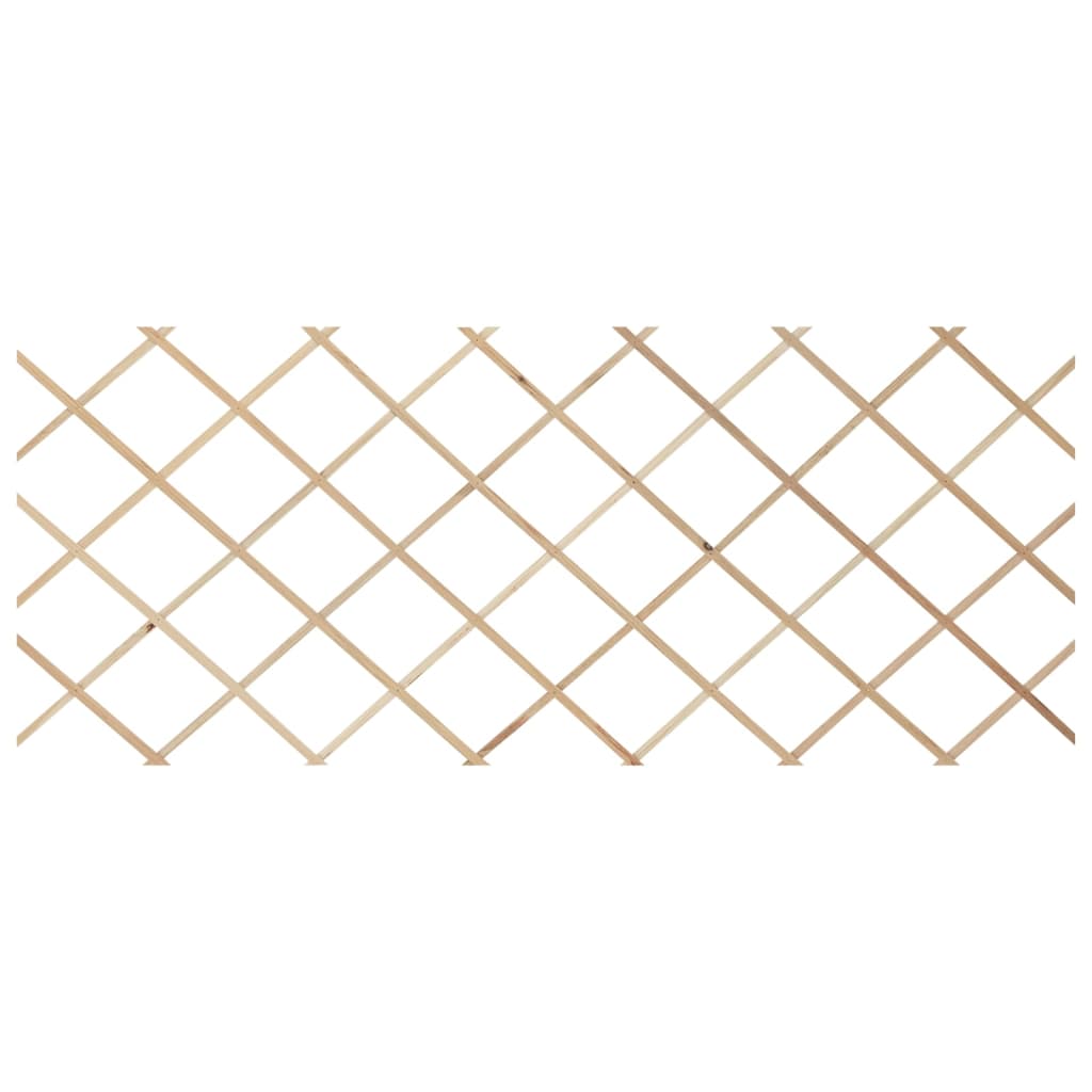 Trellis Fences 5 pcs. Solid Fir Wood |  Trellis Fences