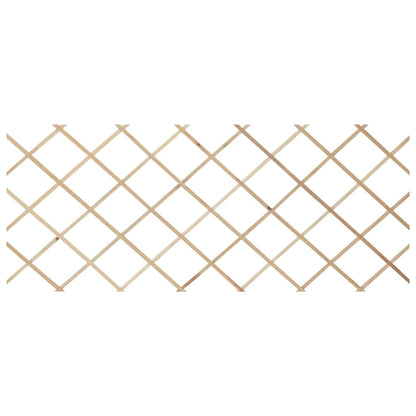 Trellis Fences 5 pcs. Solid Fir Wood |  Trellis Fences