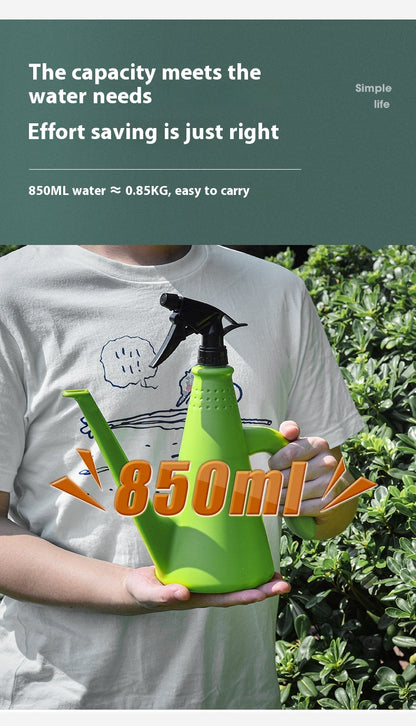 2-in-1 Watering Can with Spray Nozzle